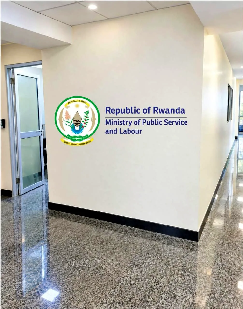 Office branding and signage